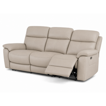 Nevara Oatmeal Reclining 3 Seater Sofa