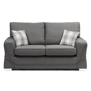 New York Grey 2 Seater Sofa