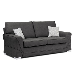 New York Grey 3 Seater Sofa