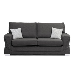 New York Grey 3 Seater Sofa