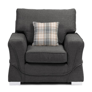 New York Grey Armchair