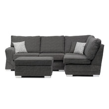 New York Grey Corner Sofa