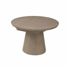 Nook Extending Oval Dining Table | Smoked Grey