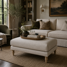 Penelope Footstool | Natural