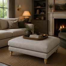 Penelope Footstool | Vintage Mink