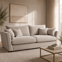Oasis Dove Grey 4 Seater Sofa