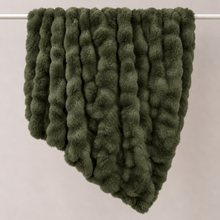 Malini Raffles Throw - Olive