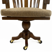Oxford Antique Pine Captain Swivel Office Chair