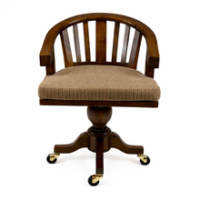 Oxford Antique Pine Captain Swivel Office Chair