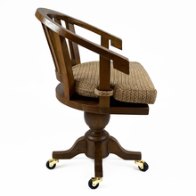 Oxford Antique Pine Captain Swivel Office Chair