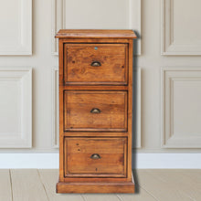 Oxford Light Pine 3 Drawer Filing Cabinet