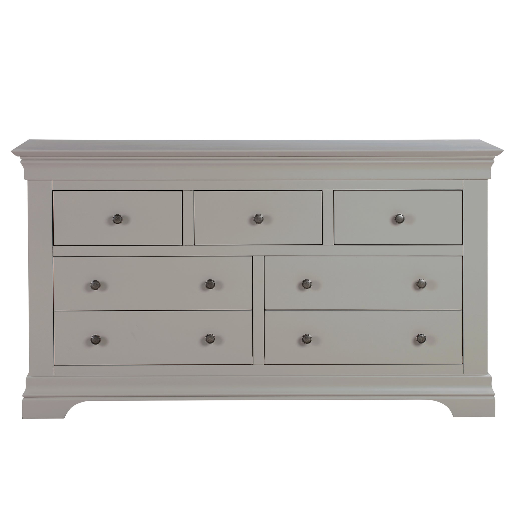 Chantilly Pebble Grey 3 Over 4 Chest Of Drawers – HomePlus Furniture Chantilly Pebble Grey 3 Over 4 Chest Of Drawers – HomePlus Furniture
