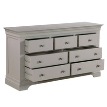 Chantilly Pebble Grey 3 Over 4 Chest Of Drawers