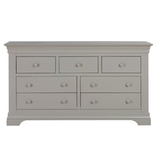 Chantilly Pebble Grey 3 Over 4 Chest Of Drawers