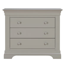 Chantilly Pebble Grey 3 Drawer Chest