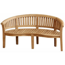 Mini Sienna Childrens Peanut Garden Bench With Grey Cushion