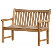 Mini Louis Childrens Classic Garden Bench With Green Cushion
