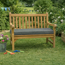 Mini Louis Childrens Classic Garden Bench With Grey Cushion