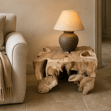 Teak Root Side Table | Without Glass