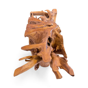 Teak Root Large Rectangular Dining Table