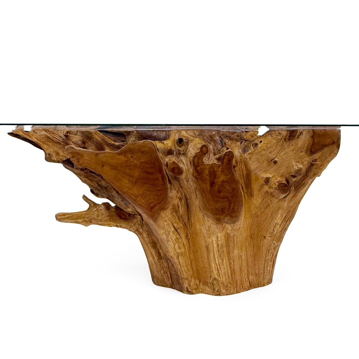 Teak Root Rectangular Dining Table – HomePlus Furniture