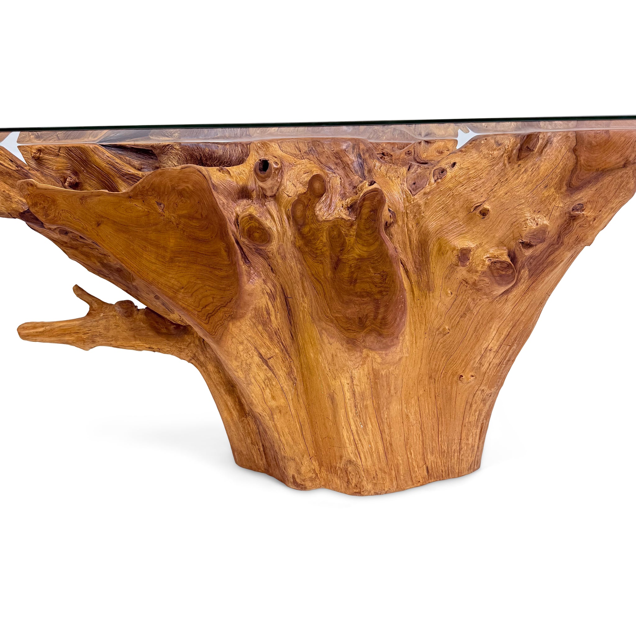 Teak Root Large Rectangular Dining Table – HomePlus Furniture