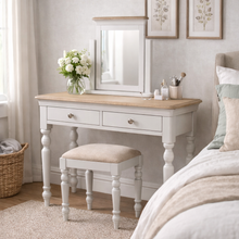 Brighton Grey Painted Dressing Table Mirror - Grade B
