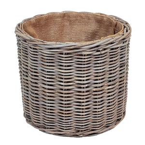 Chunky Round Rattan Basket | Medium