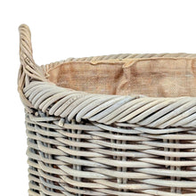 Rattan Oval Wicker Storage Basket Tray | Medium