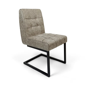 Shoreditch Industrial Dining Chair | Taupe
