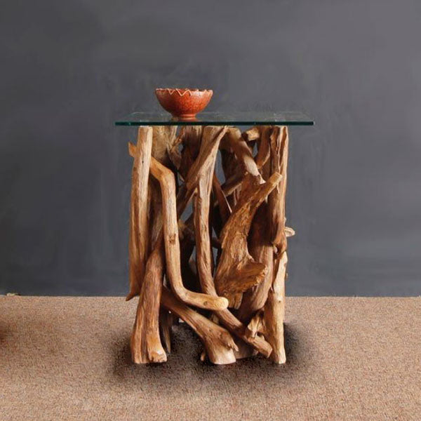 Driftwood End Table