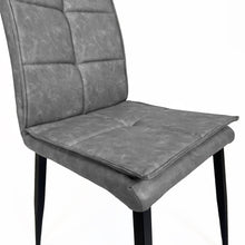 Sutton Industrial Dining Chair | Grey