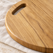 Round Teak Chopping Shelving Board - Roundhouse