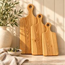 Teak Paddle Chopping Board - Prep Paddle