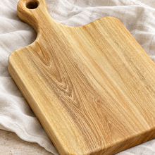 Teak Paddle Chopping Board - Prep Paddle