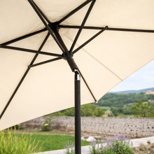 Crank & Tilt 2.7m Garden Parasol | Cream