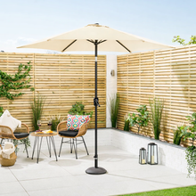 Crank & Tilt 2.7m Garden Parasol | Cream