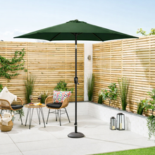 Crank & Tilt 2.7m Garden Parasol | Green