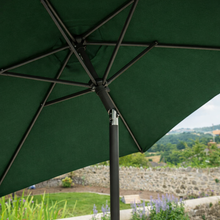 Crank & Tilt 2.7m Garden Parasol | Green
