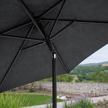 Crank & Tilt 2.7m Garden Parasol | Grey