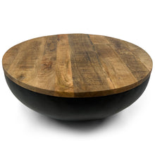 Vishnu Industrial Large Corner Coffee Table