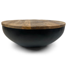 Vishnu Industrial Large Corner Coffee Table