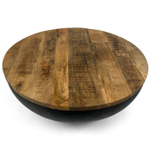 Vishnu Industrial Large Corner Coffee Table