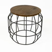 Vishnu Industrial Corner Pixel Coffee Table | Small