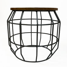 Vishnu Industrial Corner Pixel Coffee Table | Small