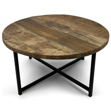 Vishnu Industrial Corner Dex Coffee Table