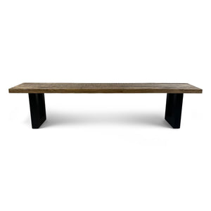 Vishnu Industrial Wooden Bench 1.5 m