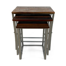 Vishnu Industrial Nest of 3 Tables