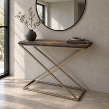 Vishnu Industrial Sheffield Console Table