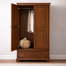 Winchcombe Dark Oak Double Wardrobe